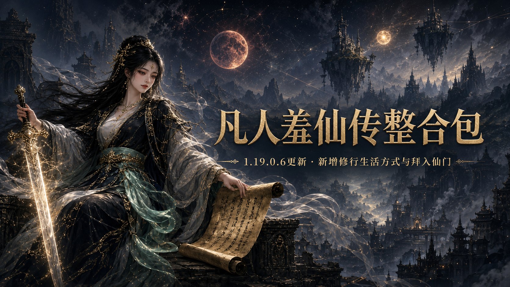 《十字军之王3》 凡人羞仙传Mod整合包-木一资源